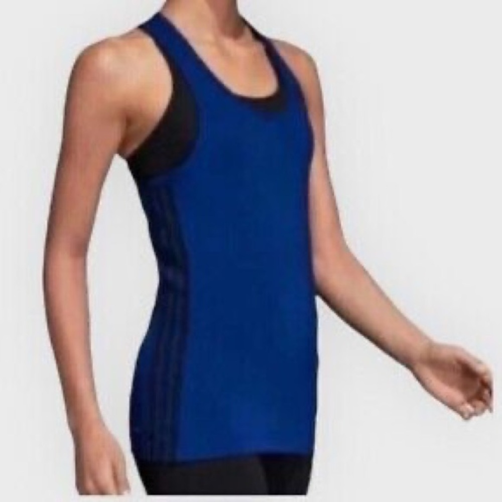 Adidas Women’s Climalite Tank Top Blue Black S
